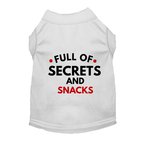 Full of Secrets & Snacks Tee
