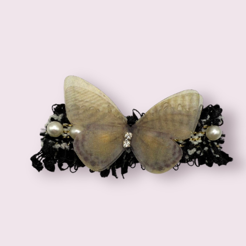 The Mariposa Collection – Tweed Hair Bows