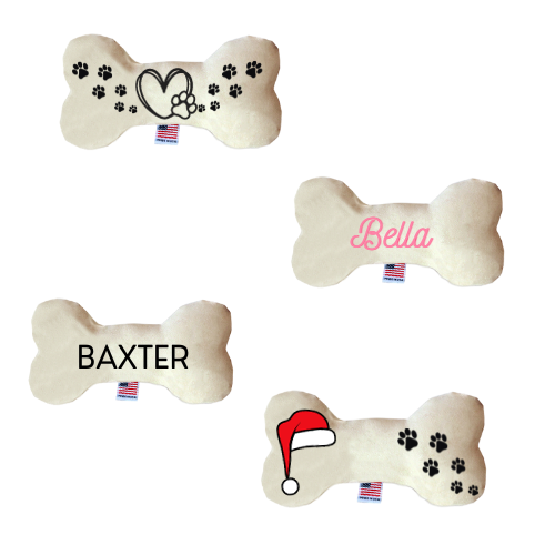 Custom Plush Dog Bone Toy