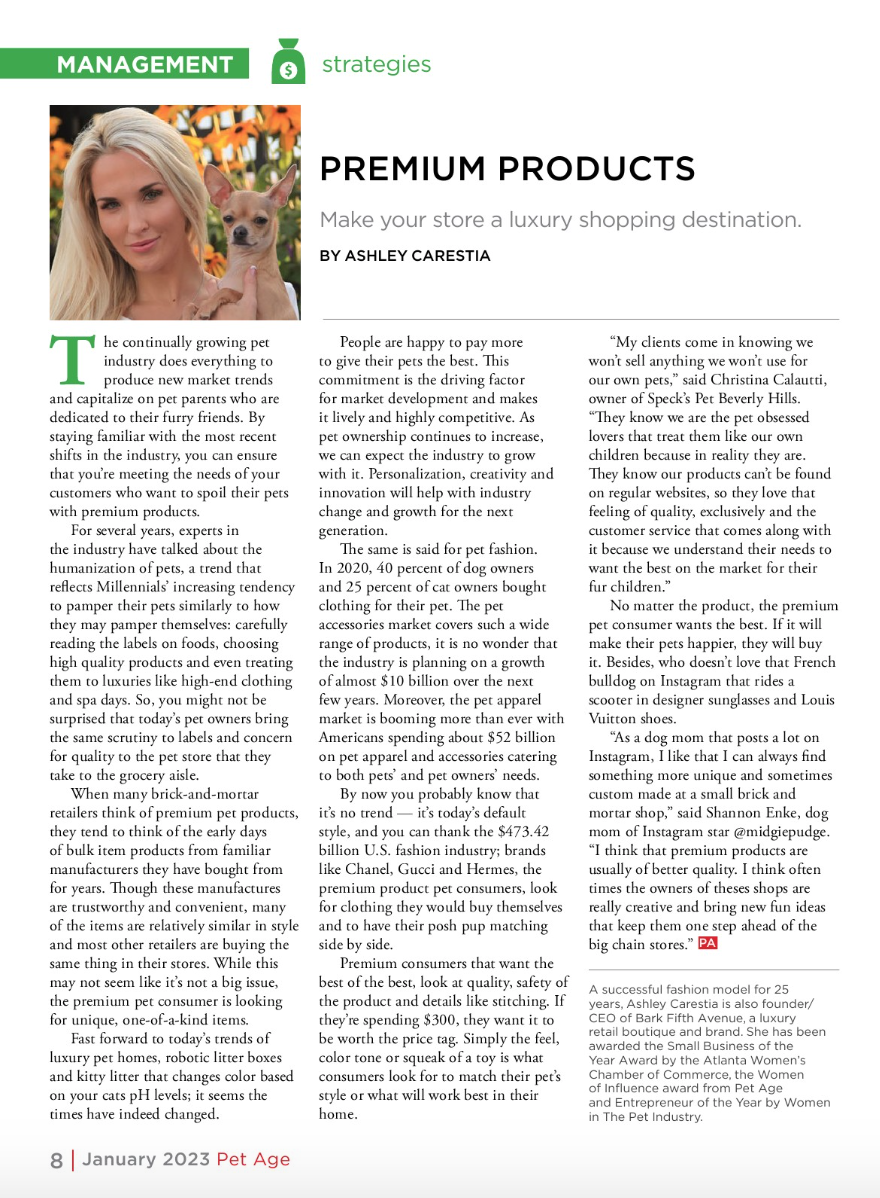 Premium Products