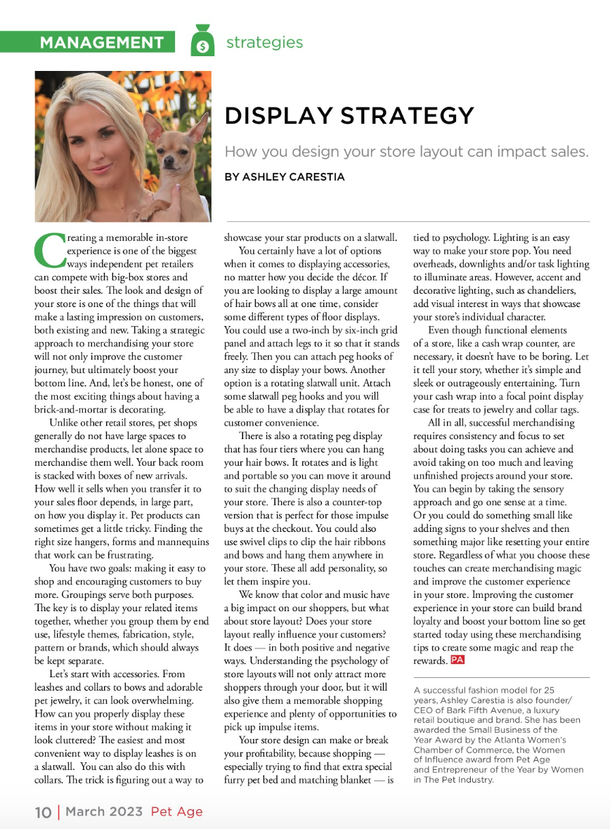 Display Strategy – Bark 5th Ave., LLC