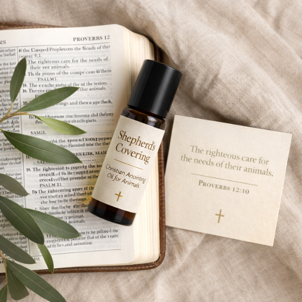 Balm of Healing Christian Anointing Oil for Animals (10ml Roll-On)