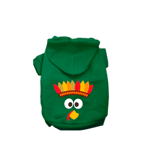 My Thankful Turkey- Dog Hoodie