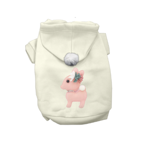 Enchanted Fawn Winter Hoodie