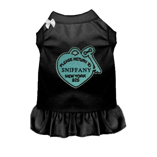 Return to Sniffany™ Heart Lock Pet Dress