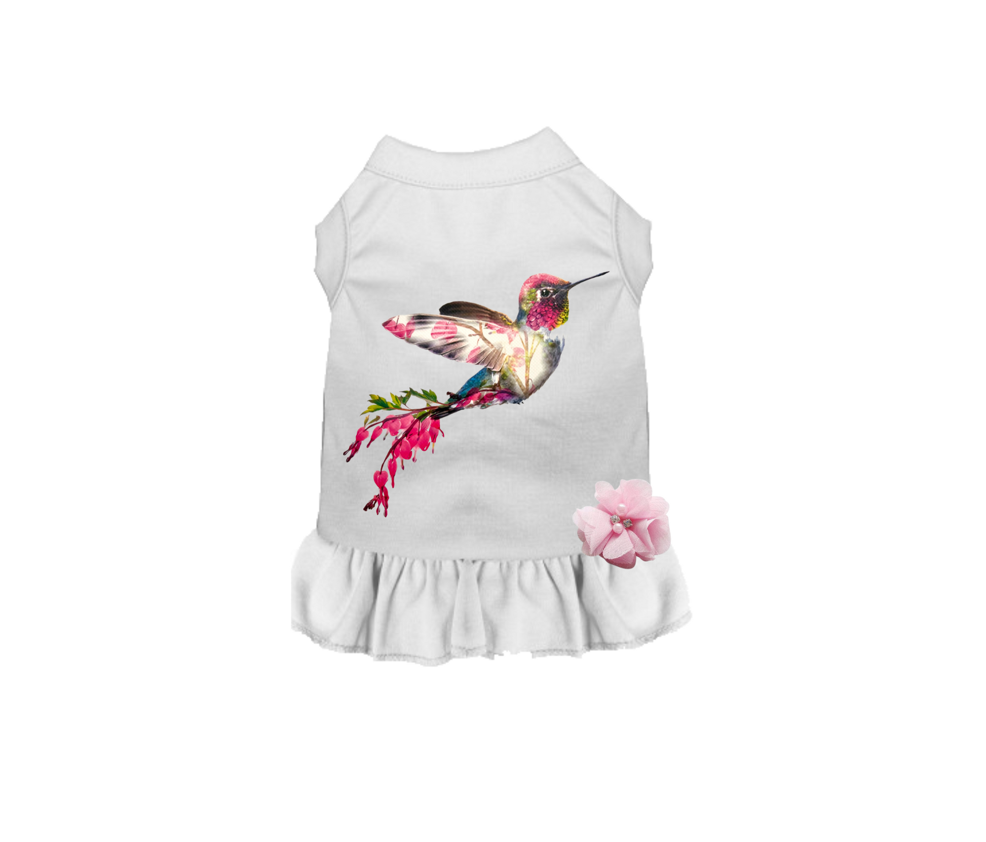 Hummingbird Summer- Dog Dress