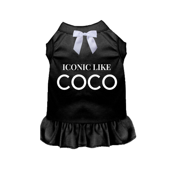 Iconic Like Coco Couture Dog Dress