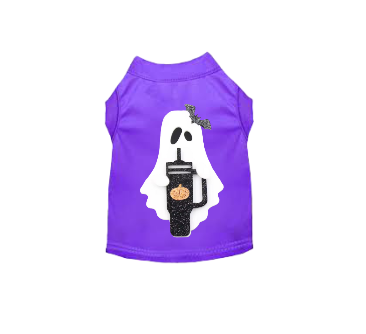 Spooky Coffee Dog Outfit