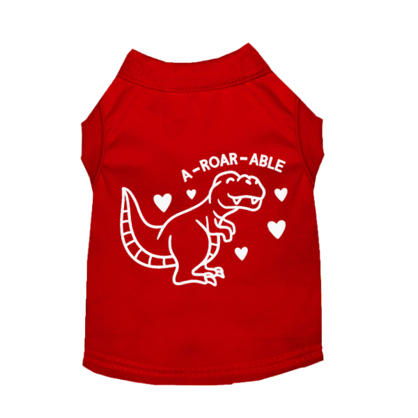 A-Roar-Able Valentine Tee