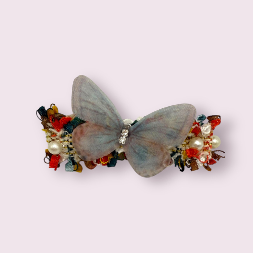 The Mariposa Collection – Tweed Hair Bows