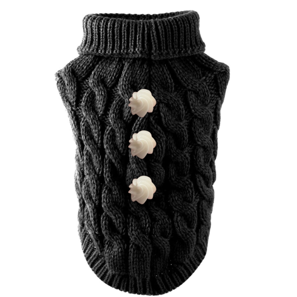 Pumpkin Pie Pearl Knit Dog Sweater
