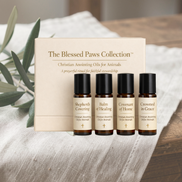 The Blessed Paws Collection™  Christian Anointing Oils for Animals — Full Set