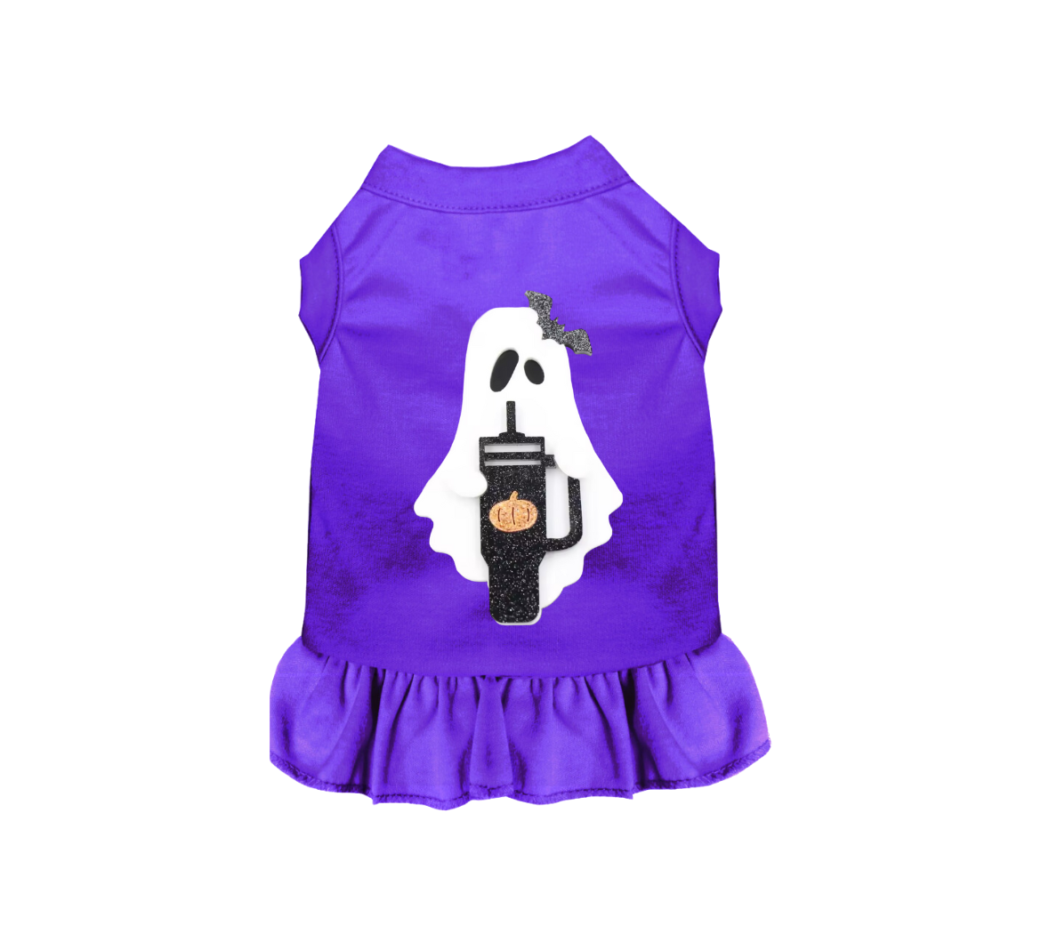 Spooky Coffee Dog Outfit