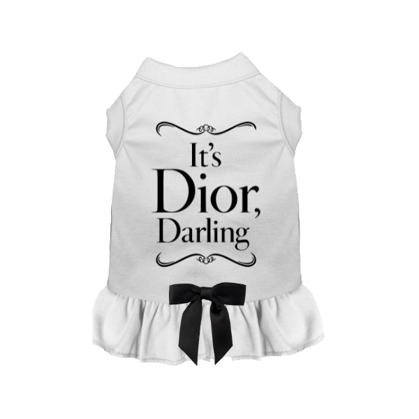 It’s Dior, Darling Couture Dress – Signature Bow Collection