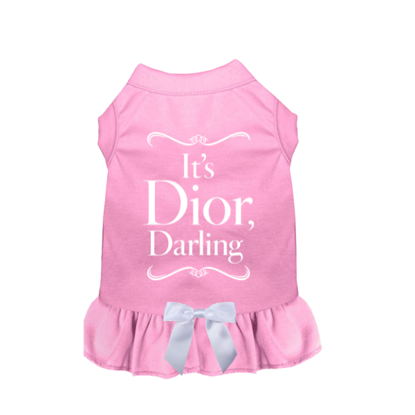 It’s Dior, Darling Couture Dress – Signature Bow Collection