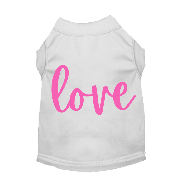 Love Toujours Dog Dress / Shirt