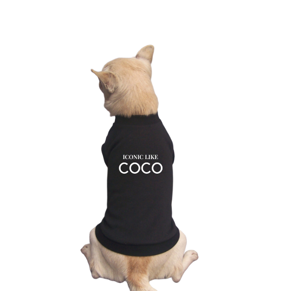 Iconic Like Coco Signature Dog Tee