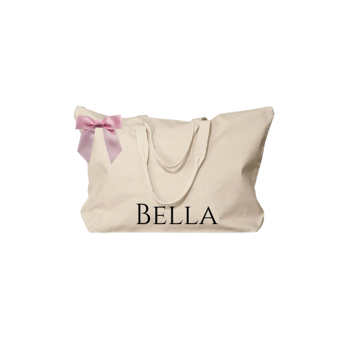 Customizable Canvas Tote