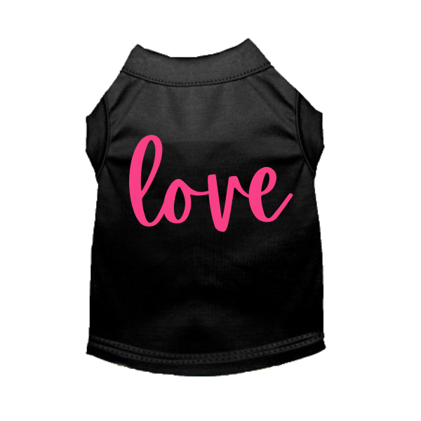 Love Toujours Dog Dress / Shirt