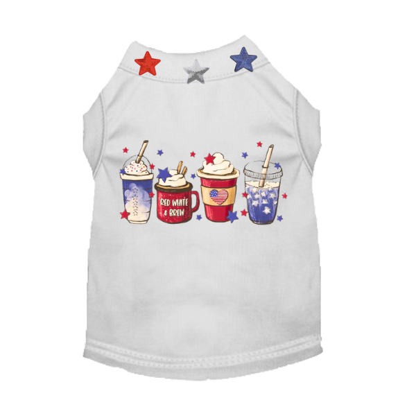 The “Stars & Sips Soirée” Dog Dress/shirt