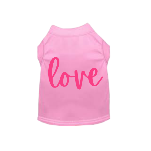 Love Toujours Dog Dress / Shirt