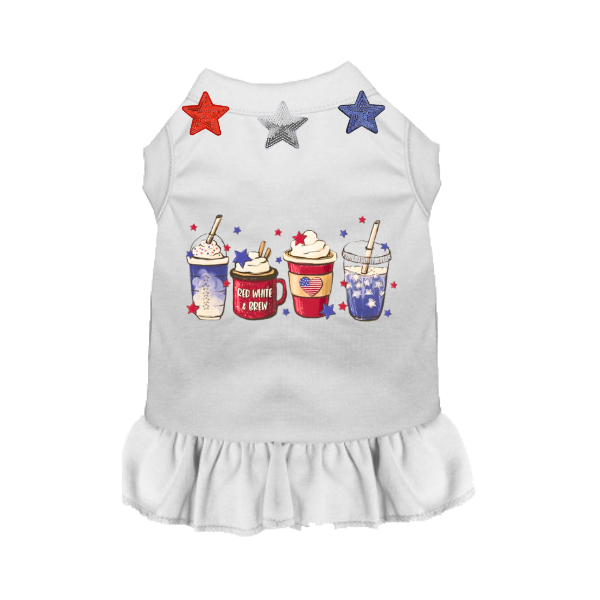 The “Stars & Sips Soirée” Dog Dress/shirt