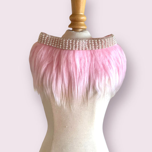 Furry Glam Neck Collar Wrap