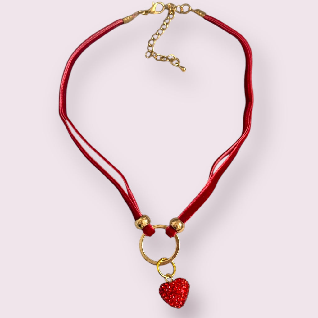 My Sweet Petite – Luxury Velvet Rope Dog Collar Necklace
