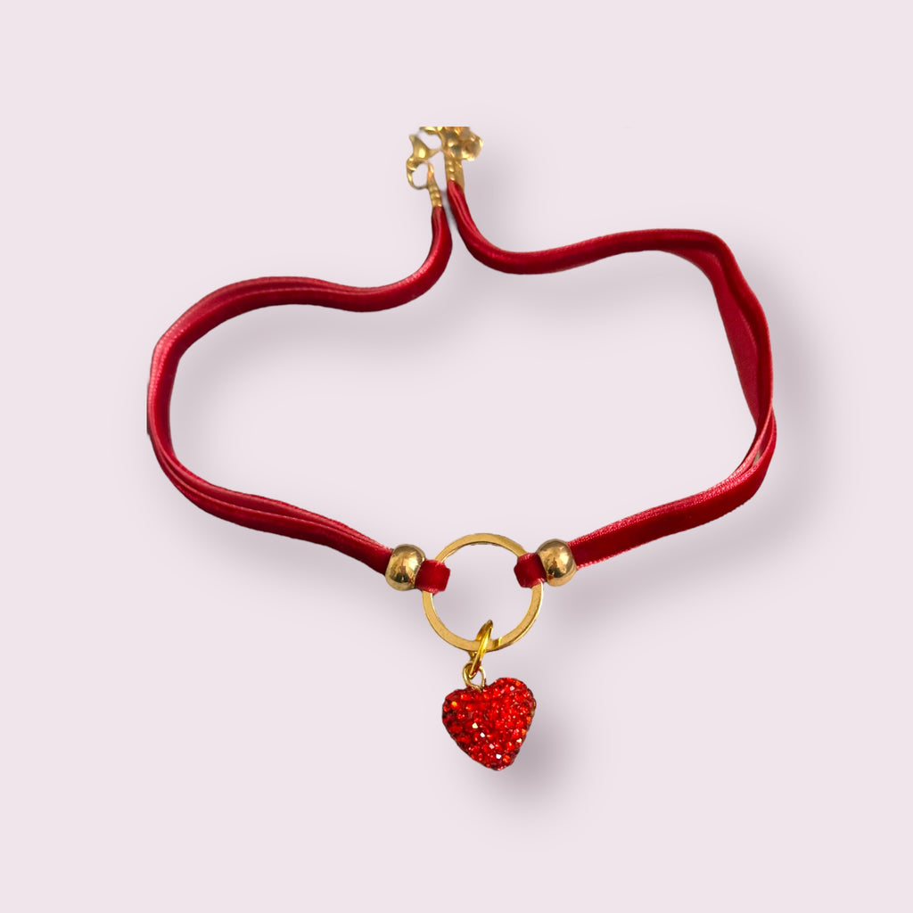 My Sweet Petite – Luxury Velvet Rope Dog Collar Necklace