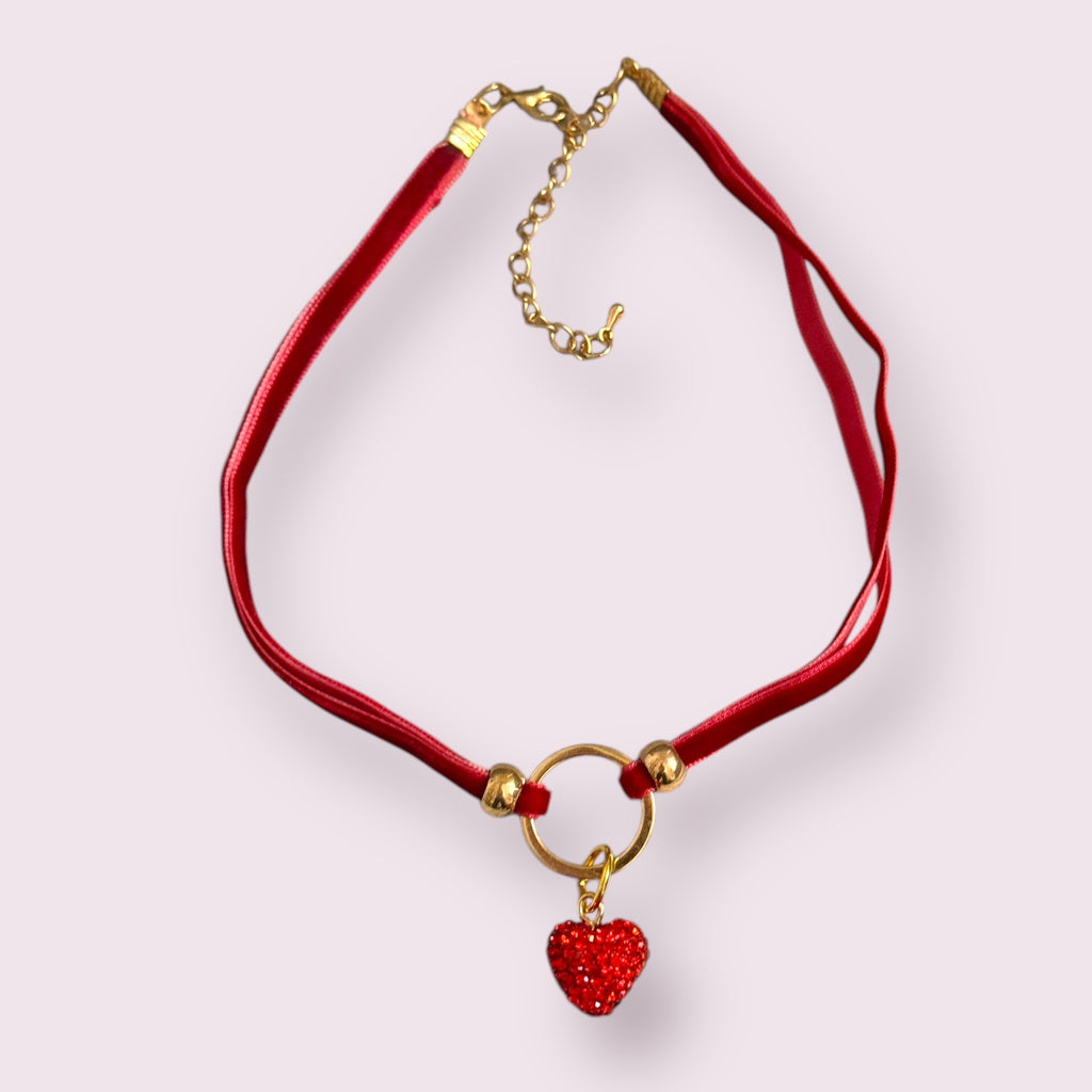 My Sweet Petite – Luxury Velvet Rope Dog Collar Necklace