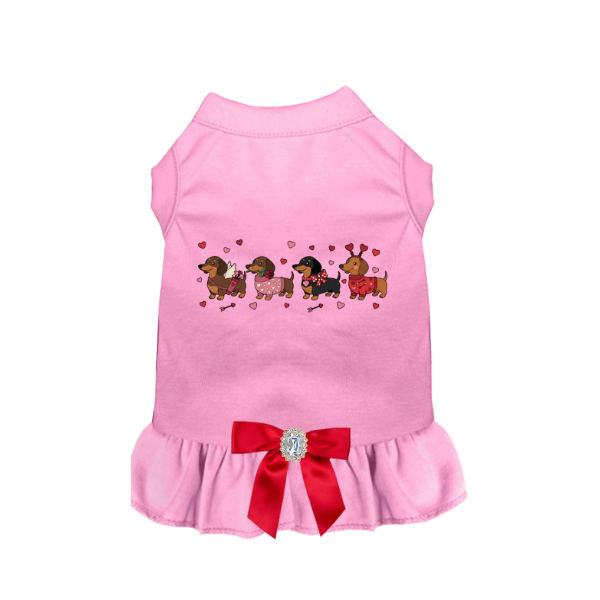 Puppy Love Parade Dress Blush Pink