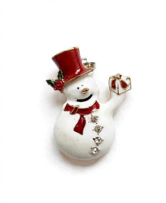 Let It Snow Brooch - studio product photo