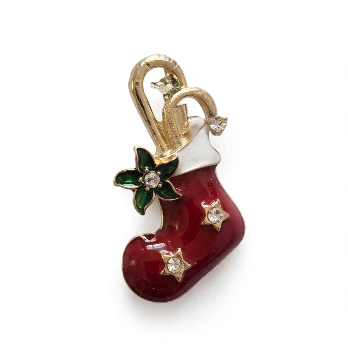 Merry Little Stocking Charm - studio product photo