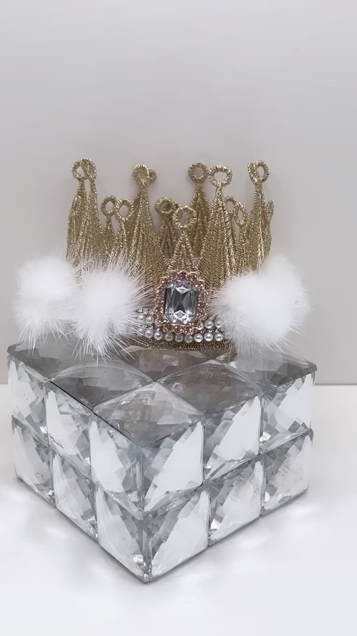 Snowy Winter Wonderland Crown