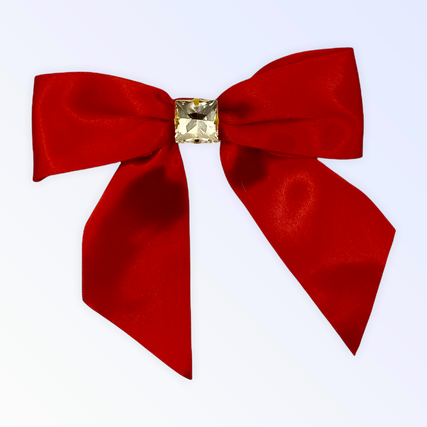 Glass Diamond Rhinestone Bow