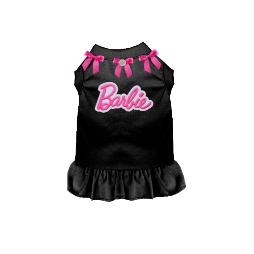 Barbie Bow Dog Dress