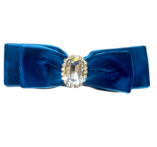 Luxurious Velvet Bow Hair Clip